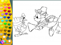 ¡A Colorear!: Peregrino y pavo | Recurso educativo 28316