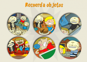 Juego de recuerdorar los objetos para desarrollar la memoria en niños de 7 a 8 años : 03 | Recurso educativo 404941