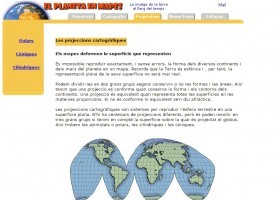 Les projeccions cartogràfiques | Recurso educativo 727849